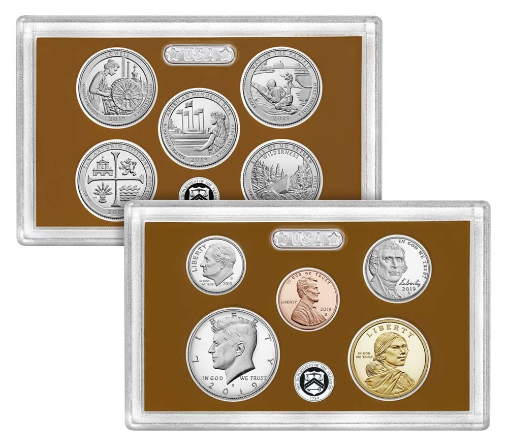 2019 United States Mint proof set.